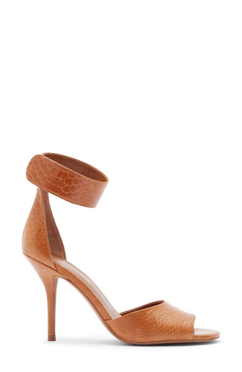 Jeffrey Campbell La Vida Ankle Strap Sandal In Brown