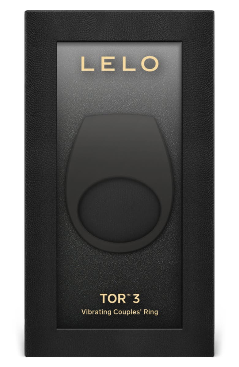 LELO TOR 3 Vibrating Couples Ring, Alternate, color, Black