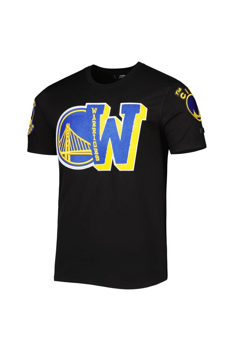 Men's Pro Standard Black Golden State Warriors Mash Up Capsule T-Shirt, Alternate, color, Black