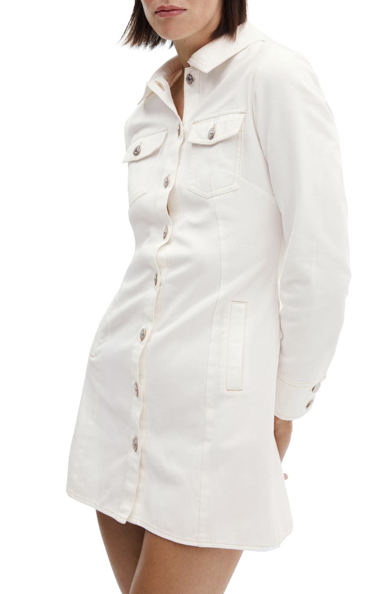white christmas dresses JAPNA Denim Mini Dress main image 1