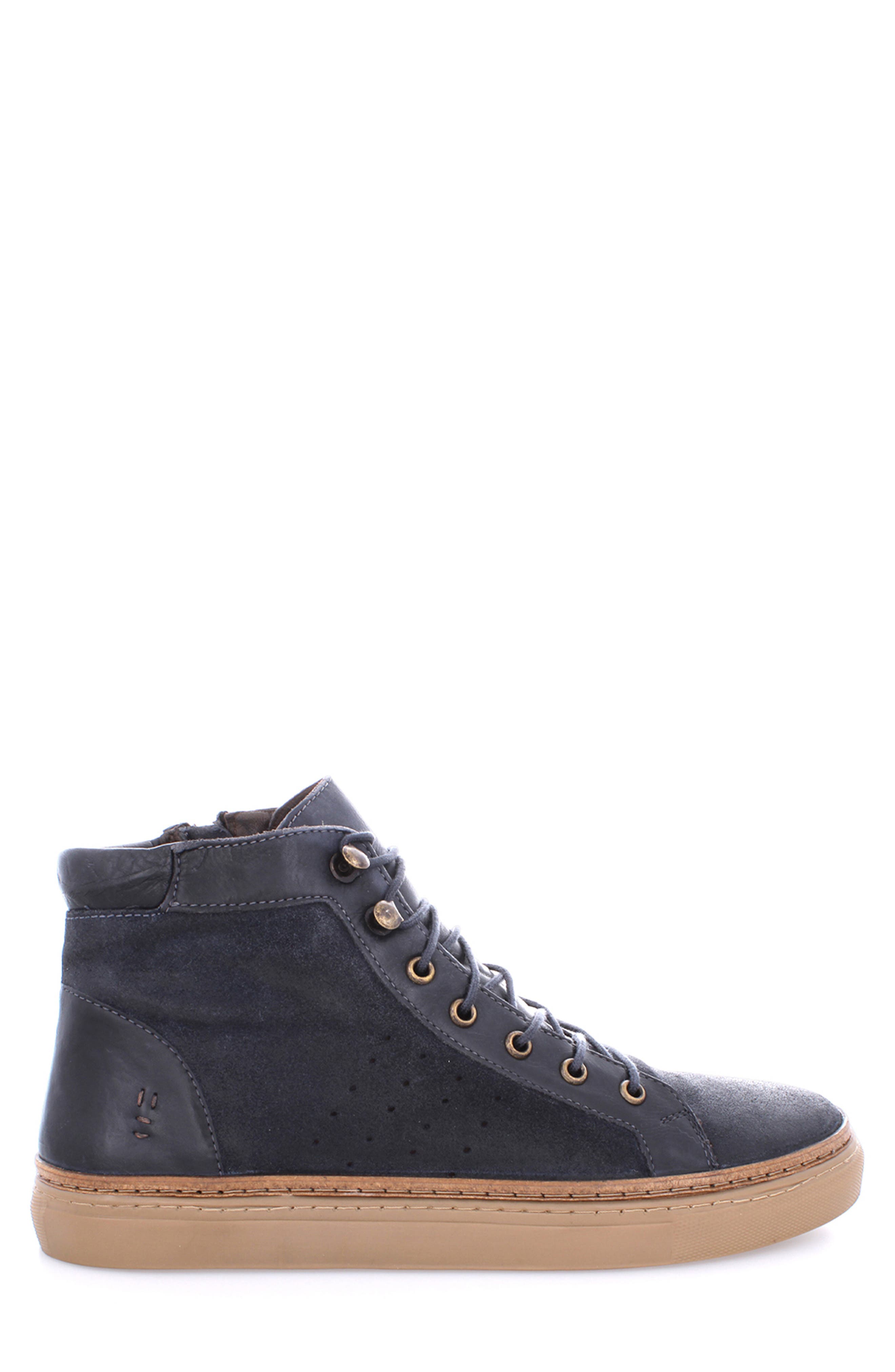 ROAN Mac II High Top Sneaker, Alternate, color, Black Md Tremolo