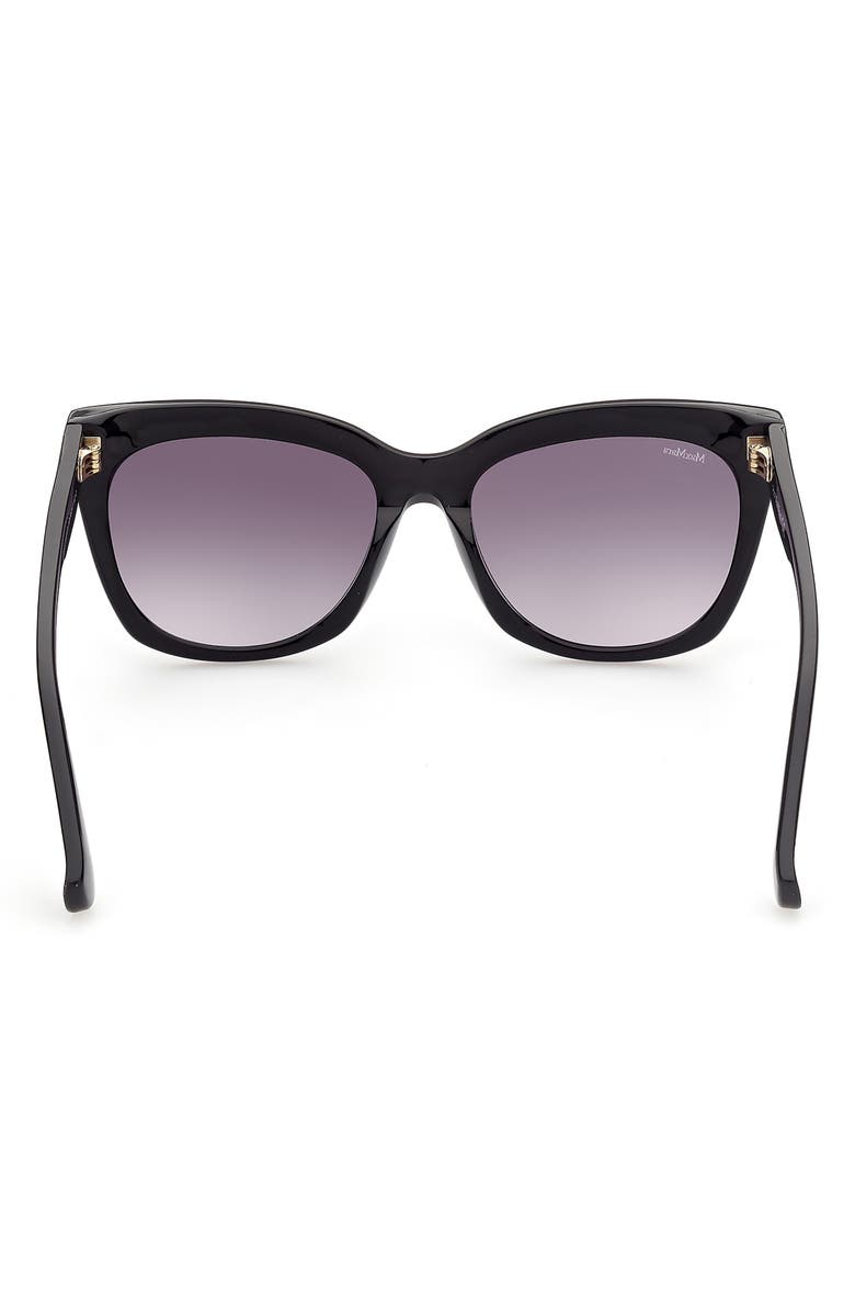 Max Mara 55mm Square Sunglasses, Alternate, color, 