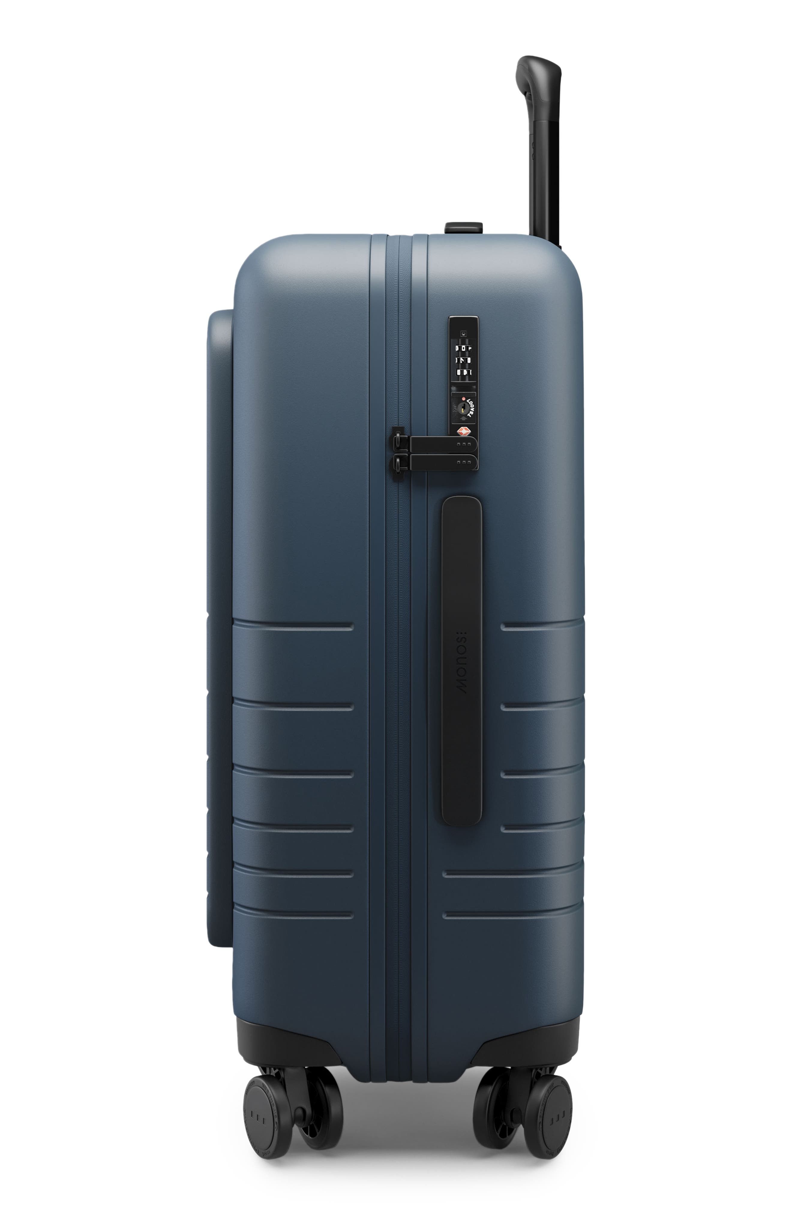 Monos 23-Inch Pro Plus Spinner Luggage, Alternate, color, Ocean Blue
