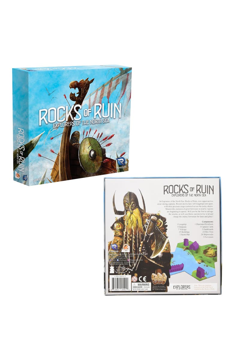 Renegade Game Studios Explorers of the North Sea Rocks of Ruin Expansion, Alternate, color, Multicolored