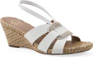 White Mountain Footwear Atavi Wedge Espadrille Sandal