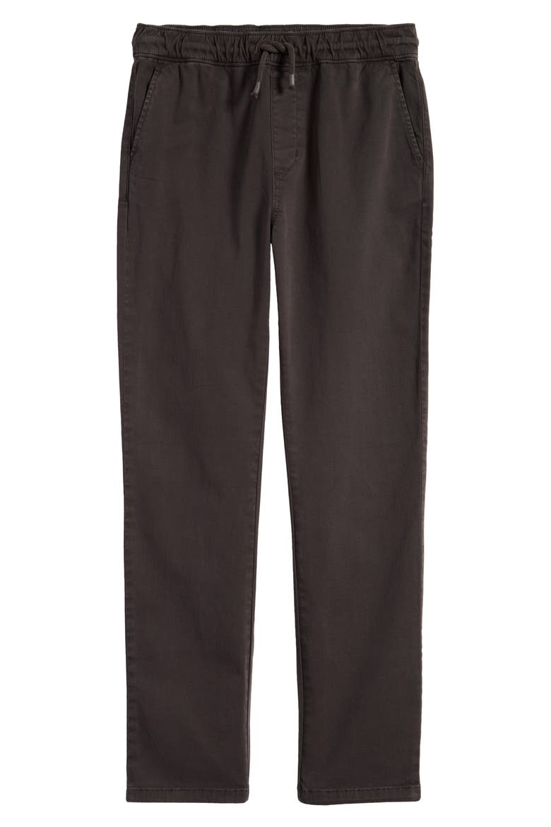 Kids' All Day Relaxed Pull-On Pants, Main, color, BLACK RAVEN