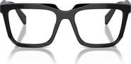 Prada 54mm Rectangular Optical Glasses