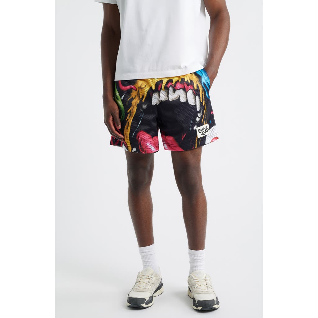 Rolling Loud Loud Mouth Mesh Shorts In Multi