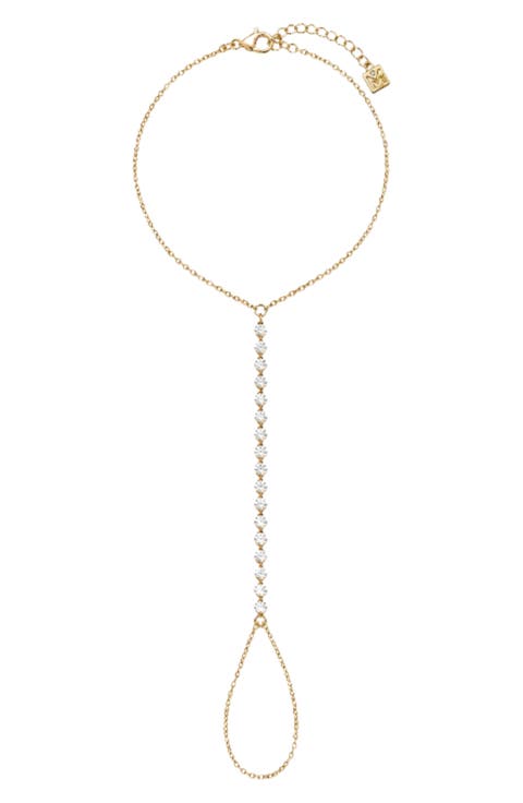 The Selena Cubic Zirconia Hand Chain