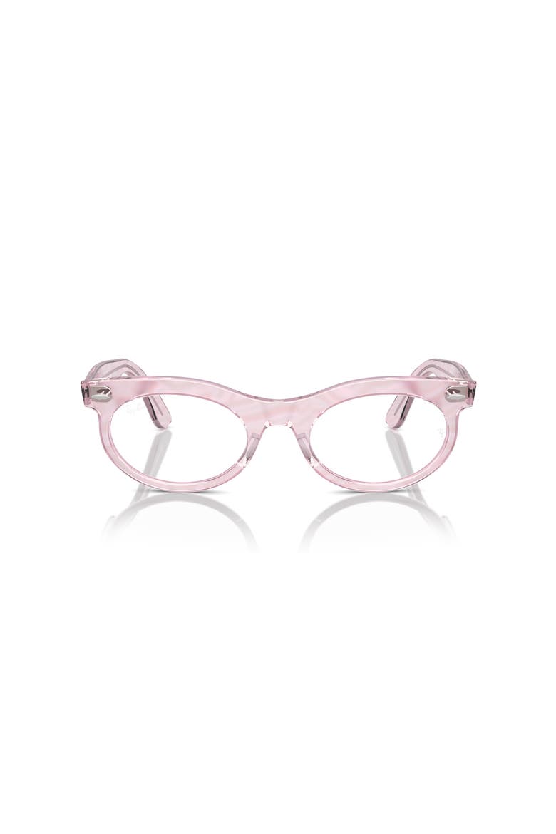 50mm Oval optical glasses, Alternate, color, Violet