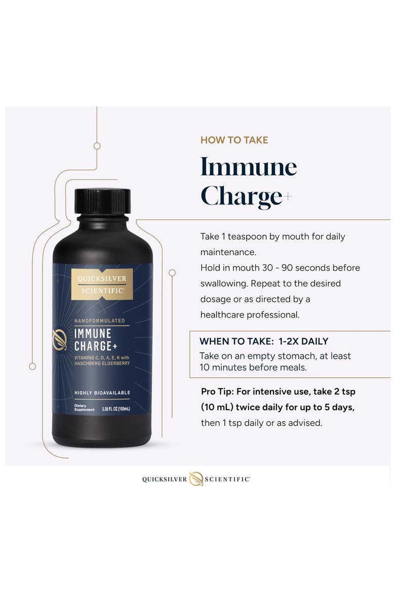 Immune Charge Supplement with Elderberry and  Vitamins A C D3, Alternate, color, None