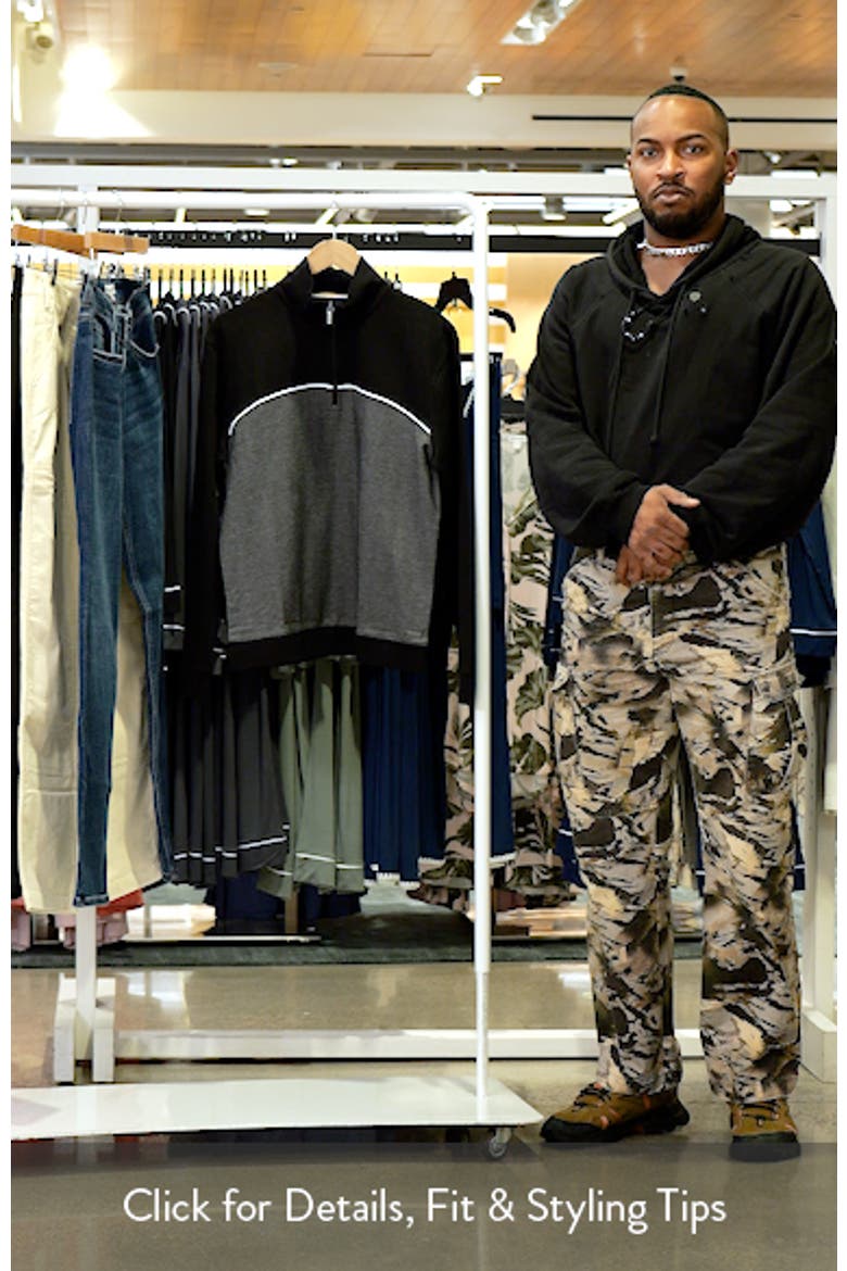 Quarter Zip Track Pullover video