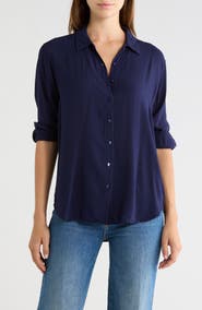 L'AGENCE Marlene Button-Up Shirt