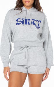 Roxy Breakwater Crop Graphic Hoodie