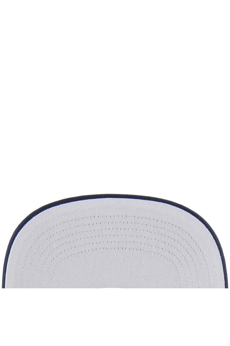 Men's '47 White/Navy Denver Broncos Roscoe Two-Toned Hitch Adjustable Hat, Alternate, color, White