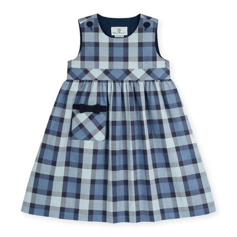 Plaid Jumper with Pocket