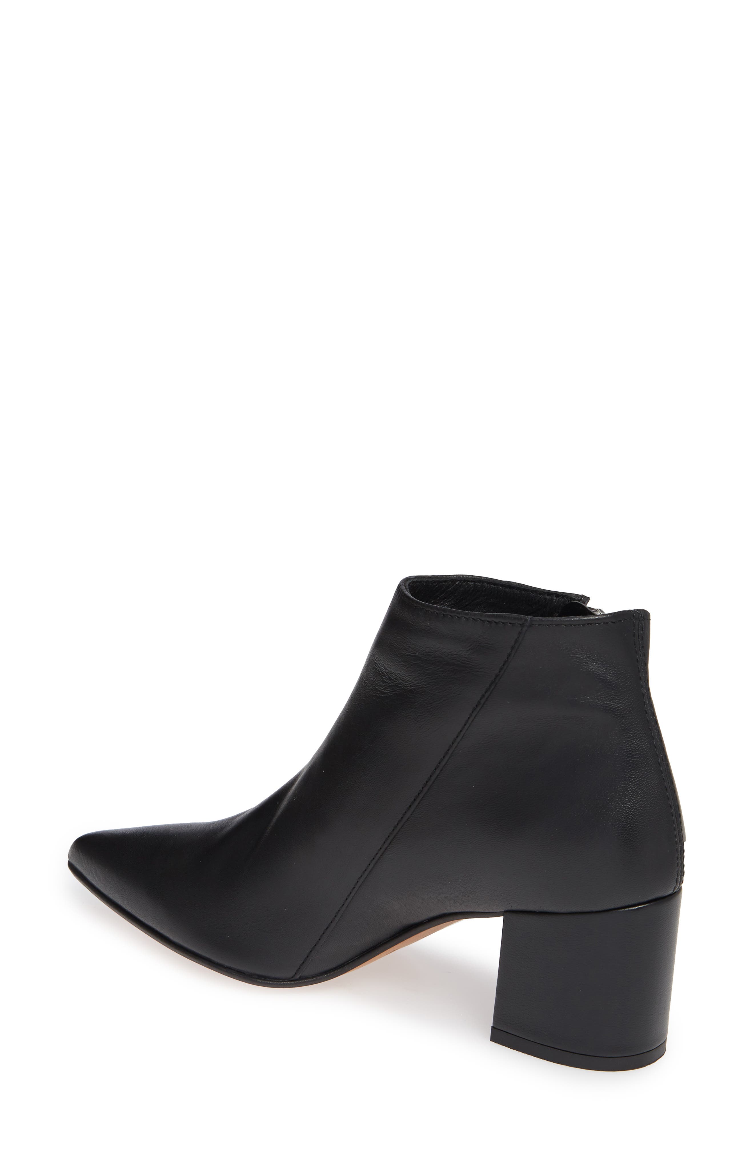 Hayes Bootie, Alternate, color, BLACK LEATHER