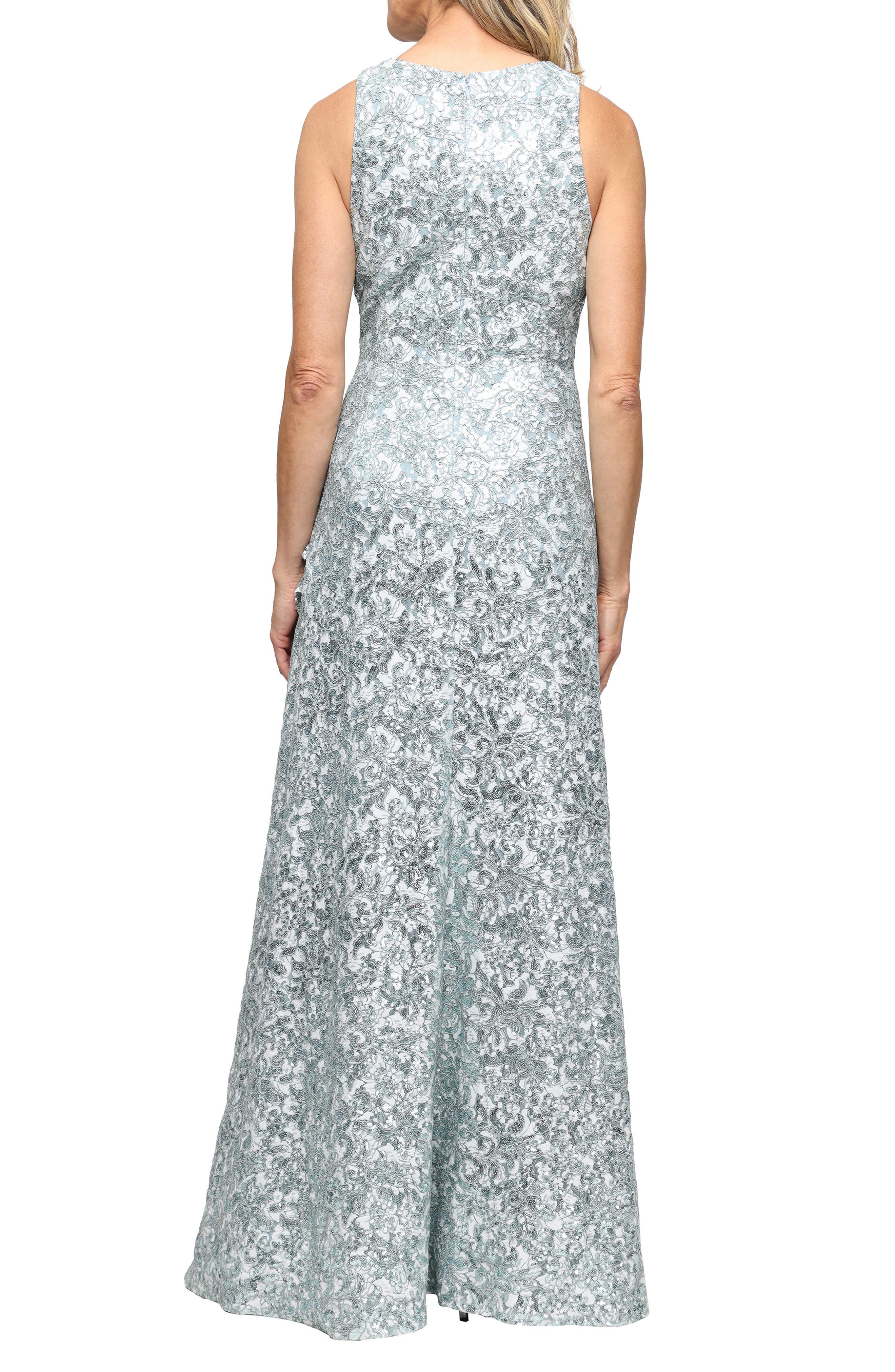 Corded Lace Gown - image 2