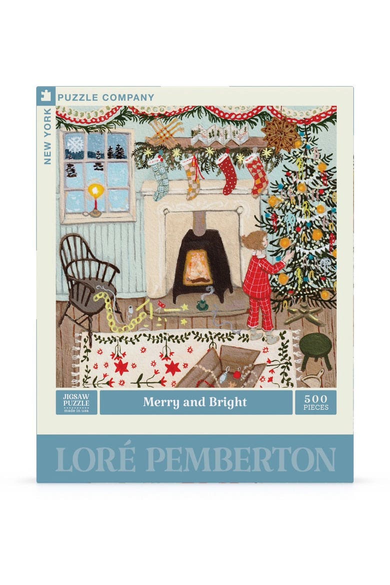 Merry and Bright 500 Piece Puzzle, Main, color, No Color