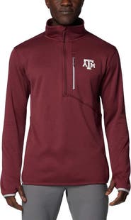 Columbia Men's Columbia Maroon Texas A&M Aggies Park View Grid Fleece Omni-Wick Half-Zip Jacket