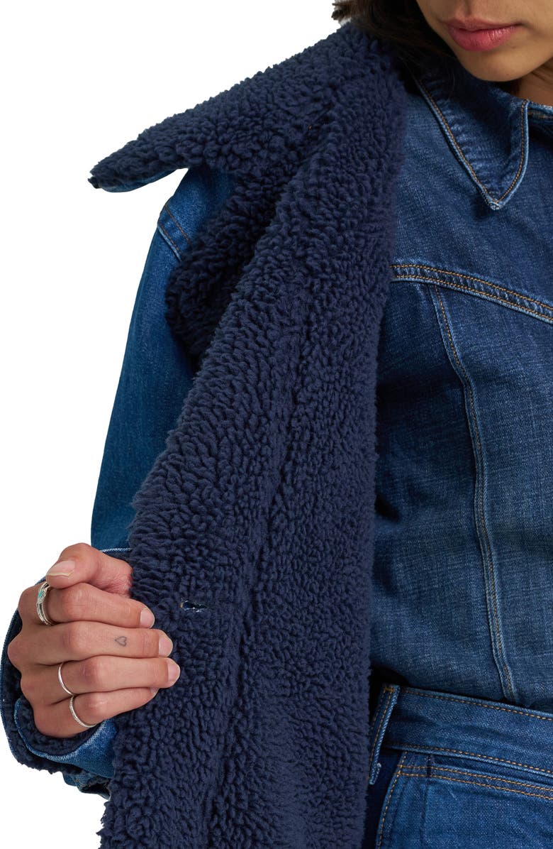 Wrangler Wrange Denim Coat, Alternate, color, Sparkle Blue