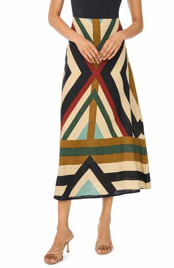 Halogen® Geo Print Skirt