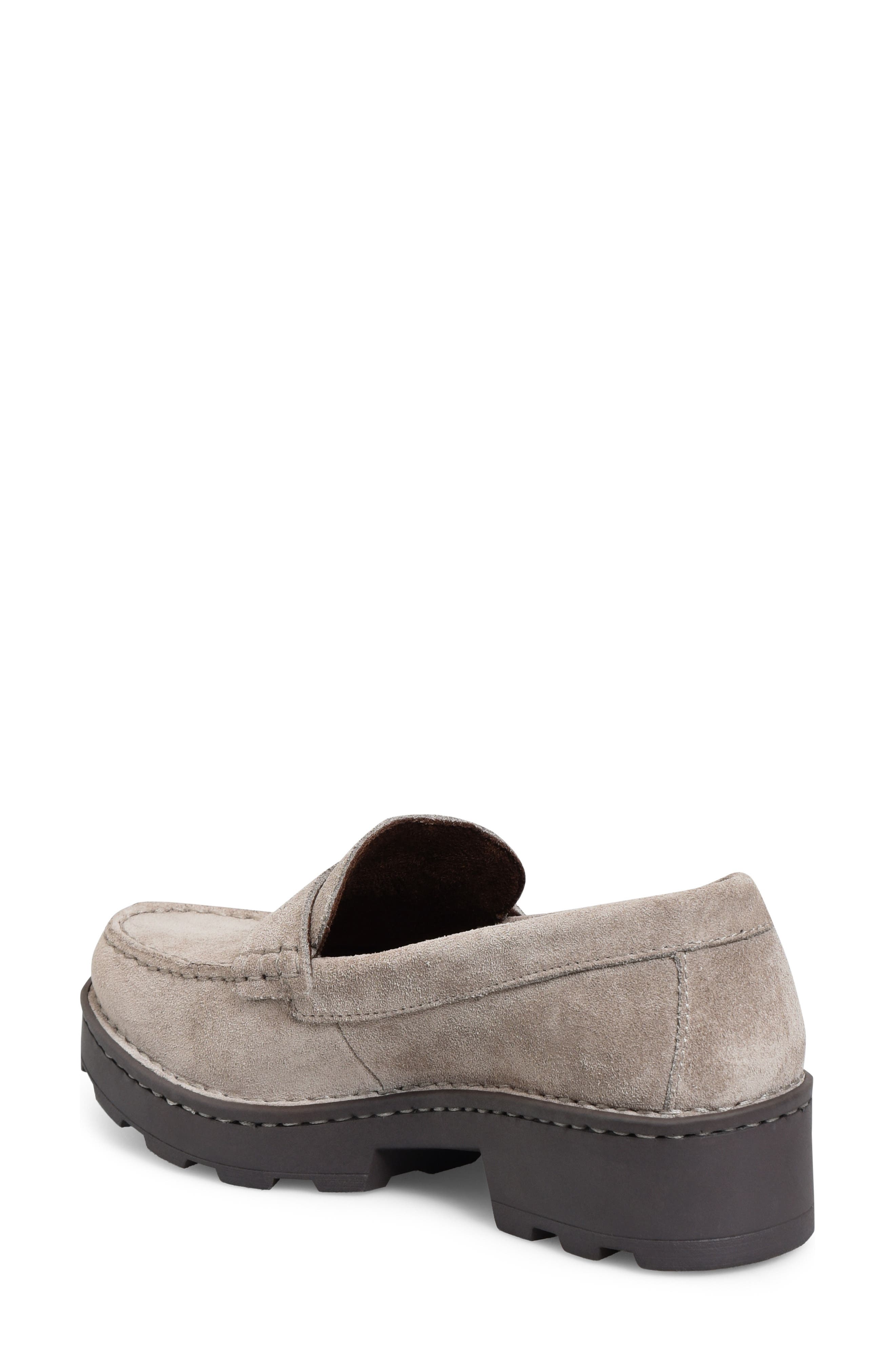 Carrera Suede Loafer, Alternate, color, TAUPE SUEDE
