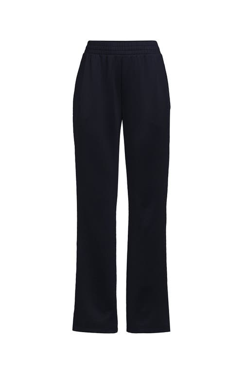 Lands' End School Uniform Active Performance Track Pants In Black