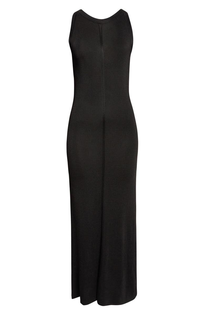 LOULOU DE SAISON Pablo Sleeveless Maxi Dress, Main, color, Black