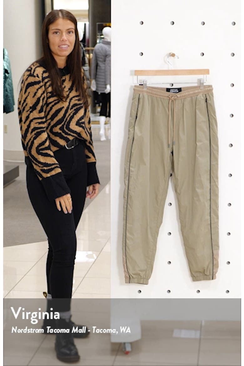 Nylon Track Pants video