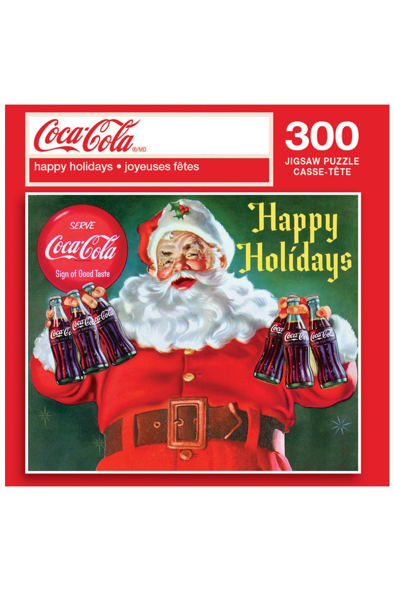 Coca-Cola Happy Holidays 300pc Puzzle, Alternate, color, Multicolor