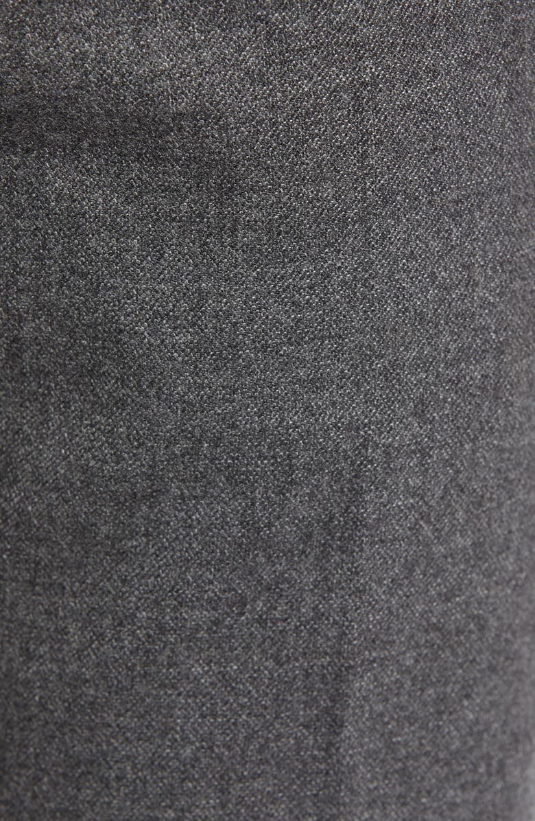 1901 Flat Front Mélange Wool Extra Trim Fit Trousers, Alternate, color,