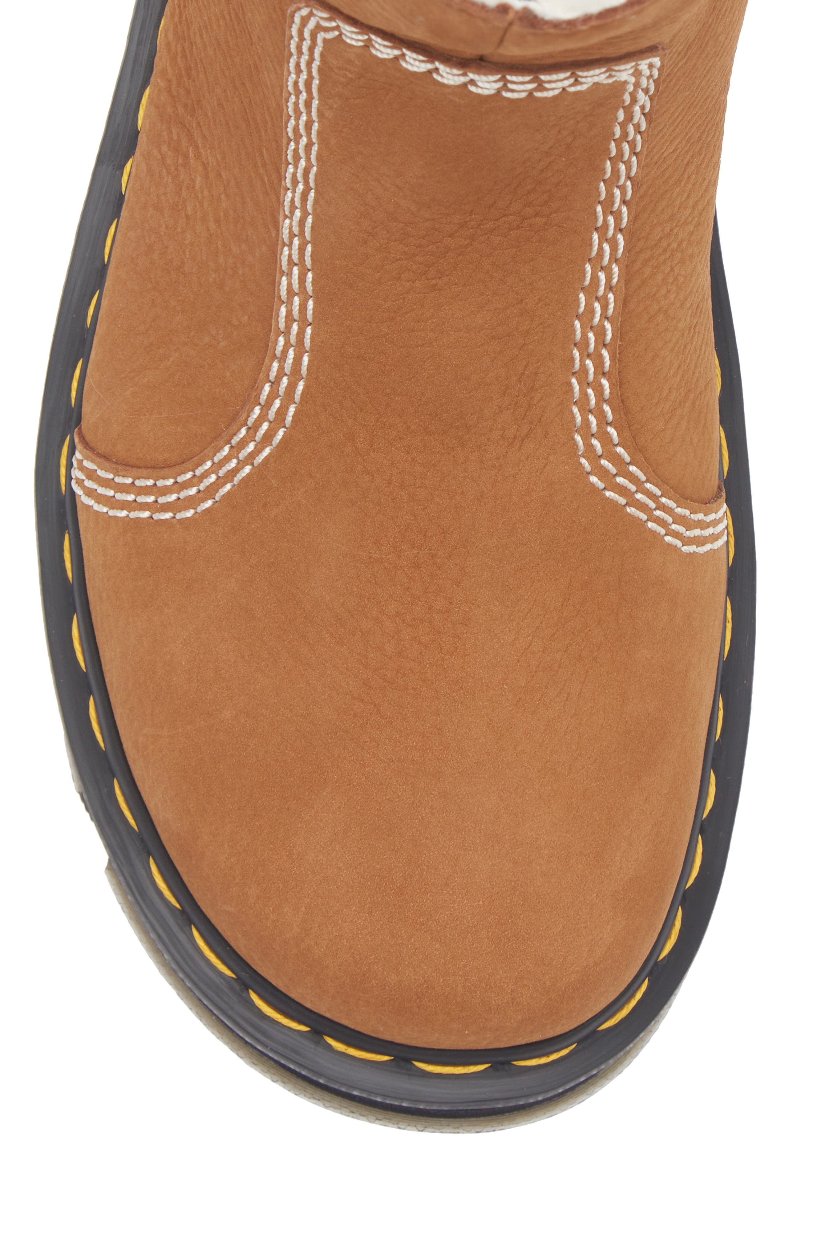 Dr. Martens Zebzag Rigger Boot, Alternate, color, Desert Brown