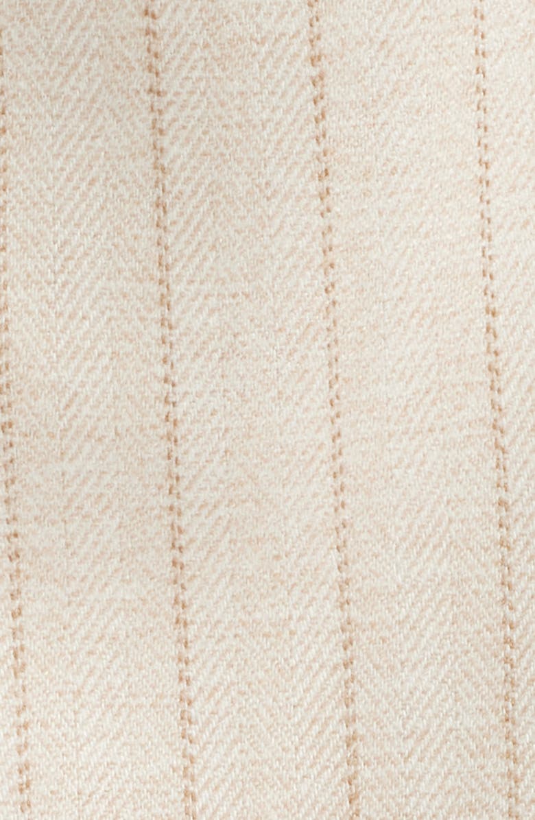 ZOE AND CLAIRE Tie Waist Shirtdress, Alternate, color, Beige