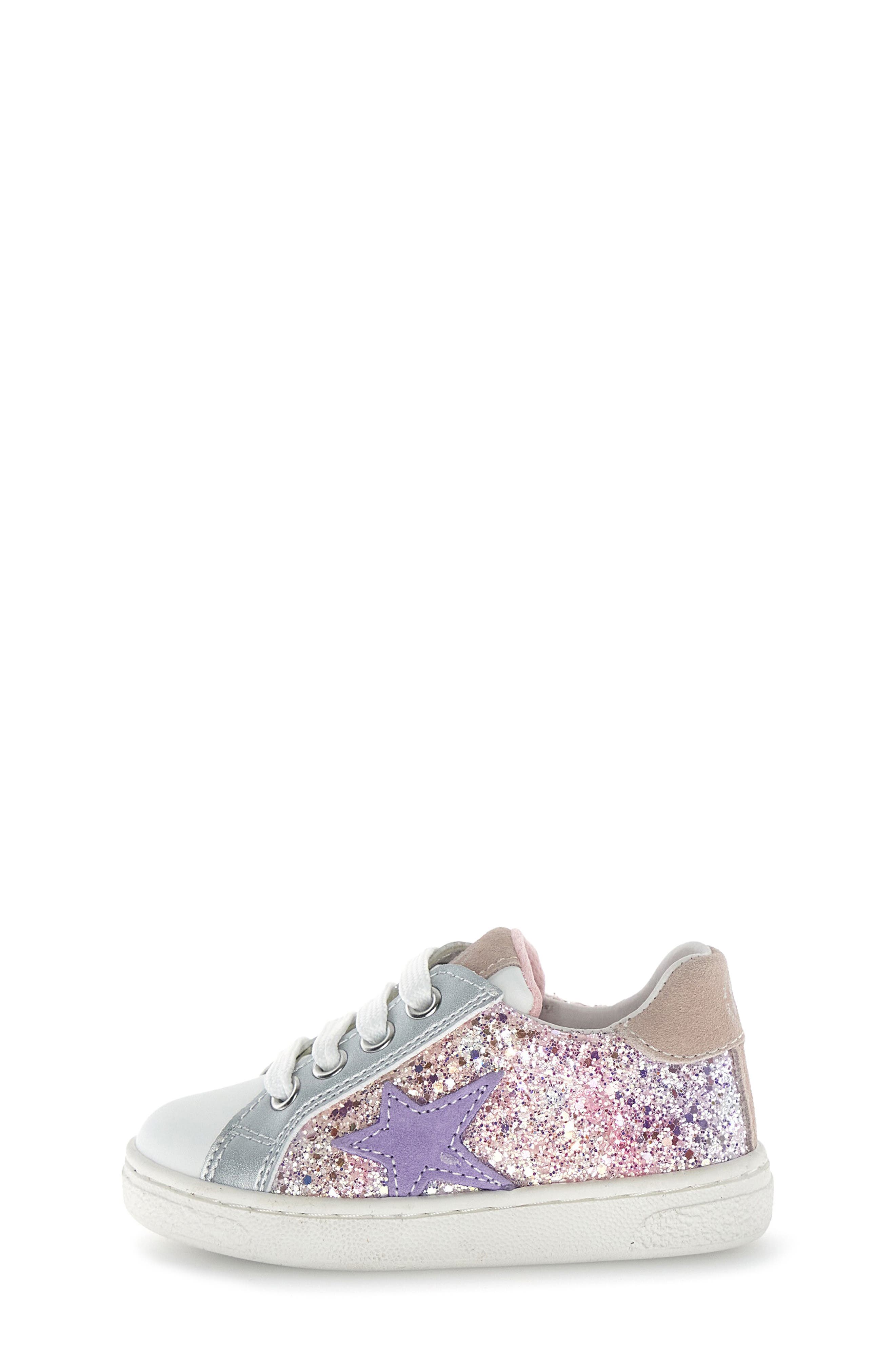 Kids' Pinn Zip Leather Sneaker, Alternate, color, WHITE