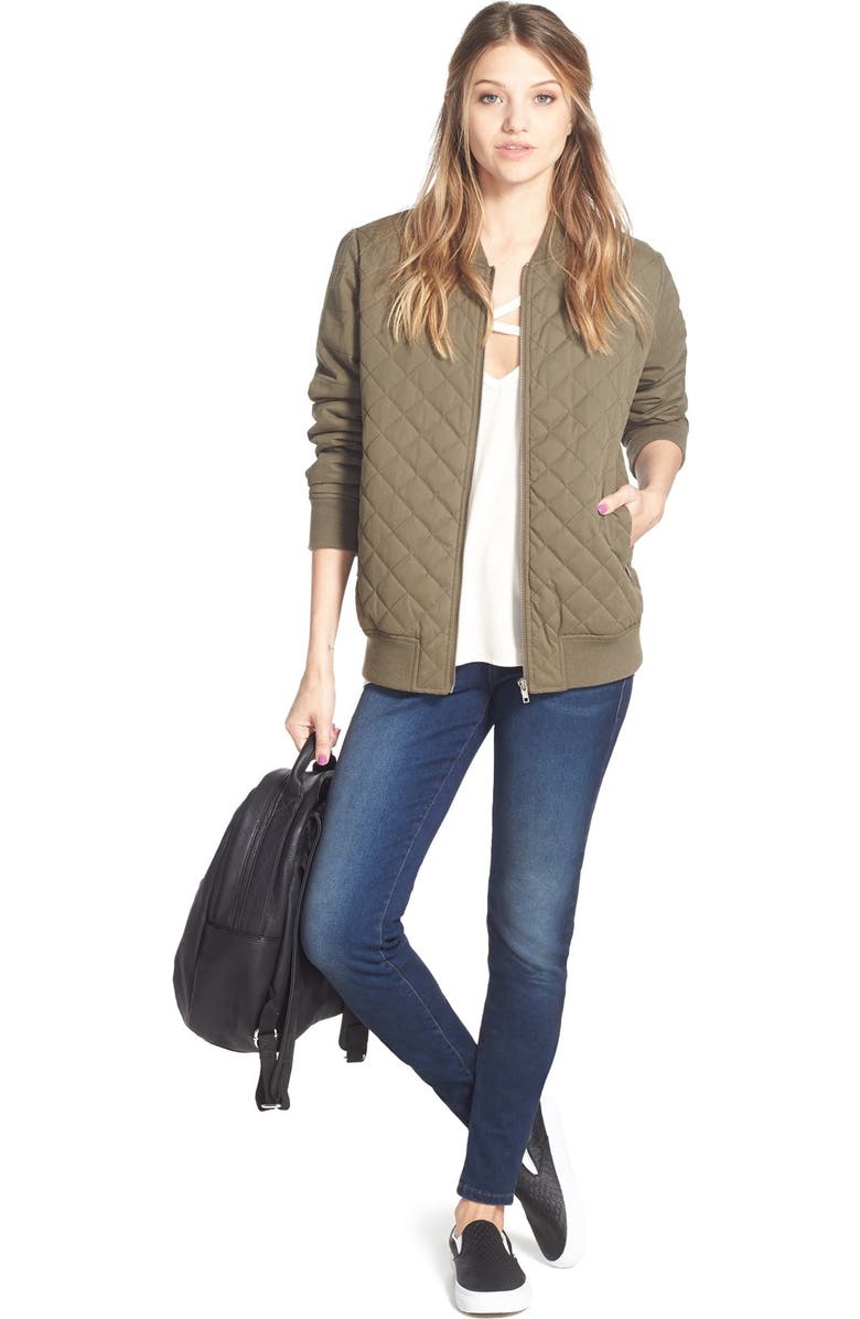 BP. Faux Leather Backpack, Alternate, color,