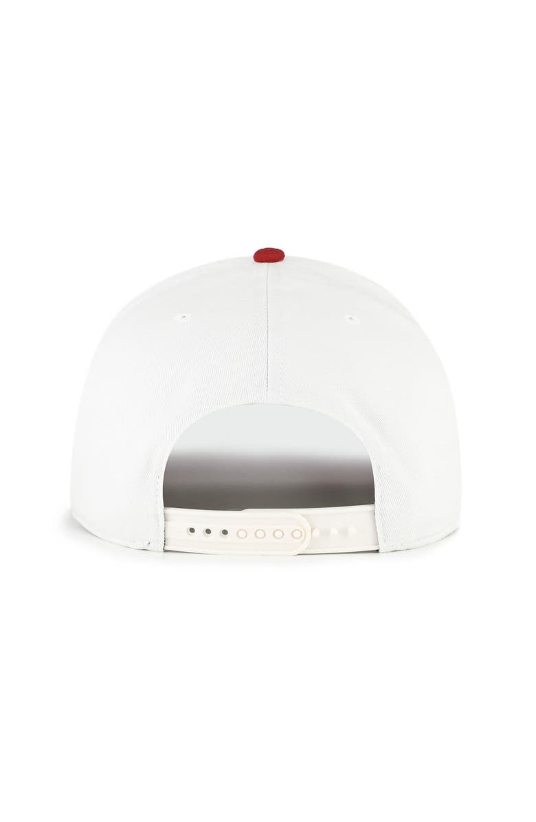 '47 Men's '47 White Alabama Crimson Tide Contemporary Basics Two-Tone Hitch Adjustable Hat, Alternate, color, White