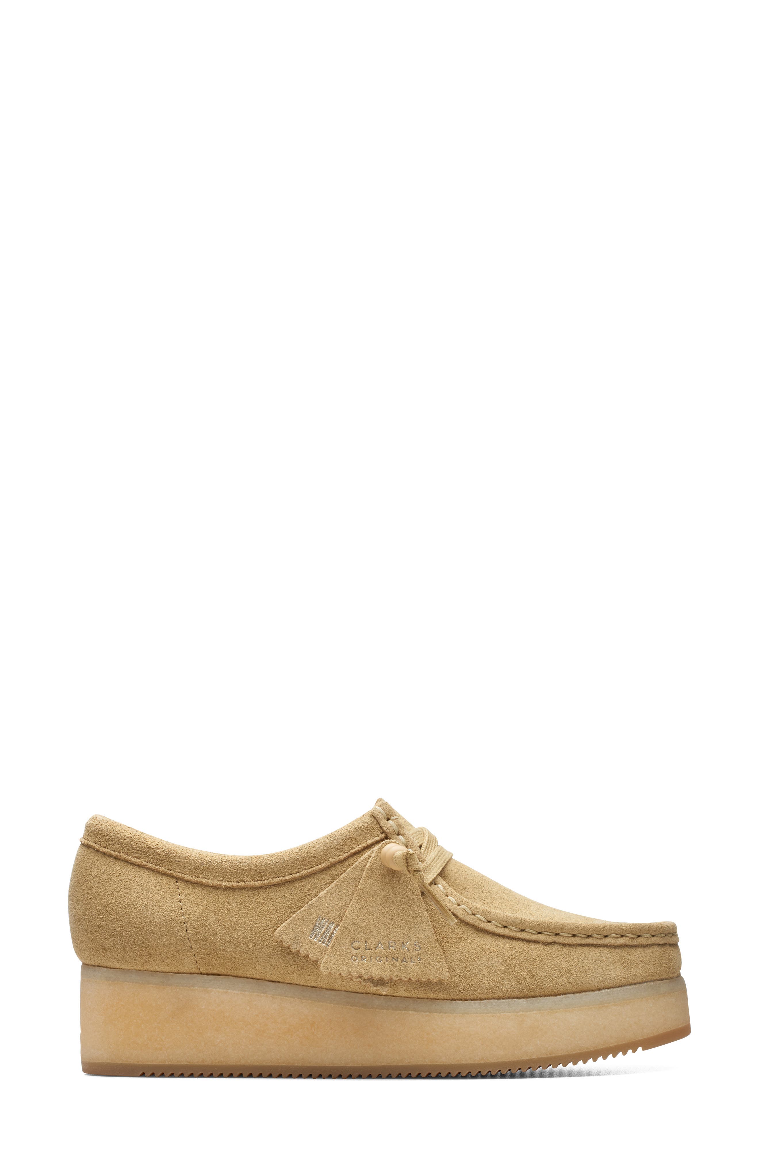 Wallacraft Bee Platform Driving Shoe, Alternate, color, MAPLE SUEDE