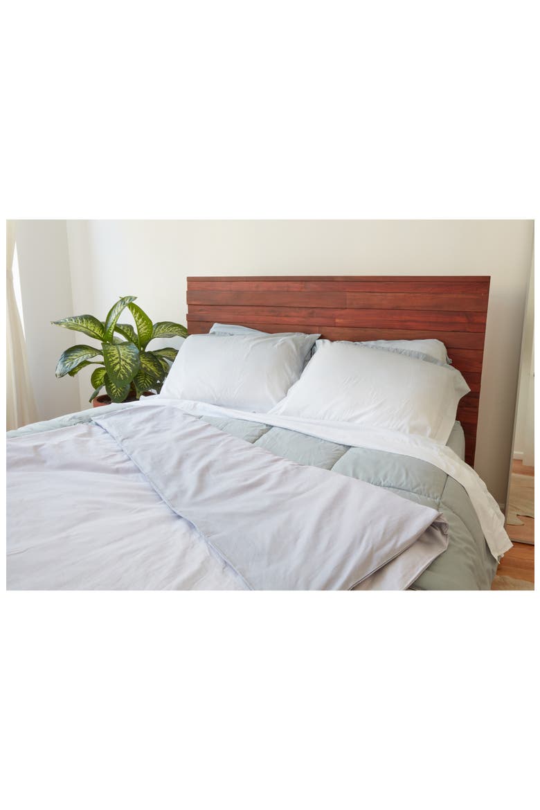 Cotton Weighted Blanket (Nordstrom Exclusive), Alternate, color, GREY