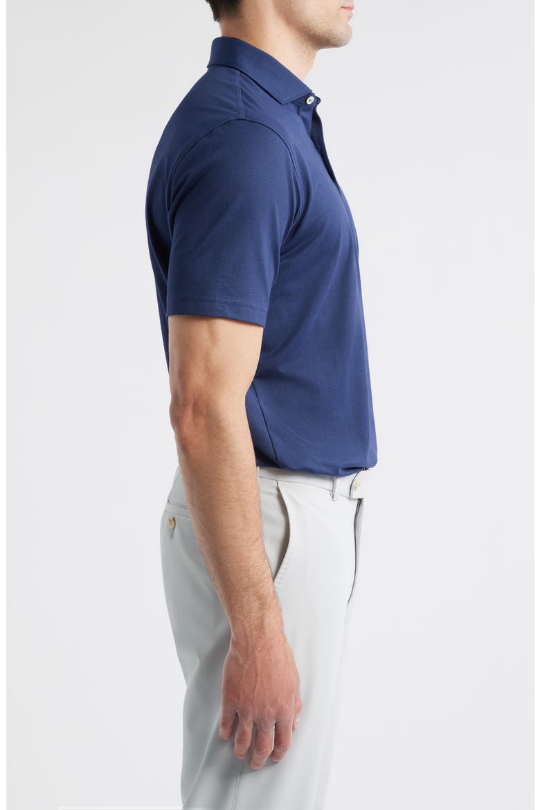 Crown Crafted Albatross Pima Cotton Blend Polo, Alternate, color, NAVY