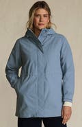 Lands' End Squall Hooded Waterproof Raincoat