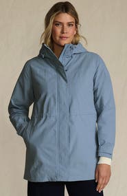 Lands' End Squall Hooded Waterproof Raincoat