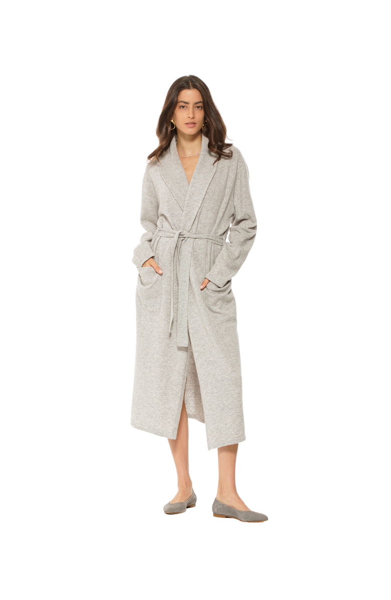 Monticelli Cashmere Pure Cashmere Knit Robe, Alternate, color, 