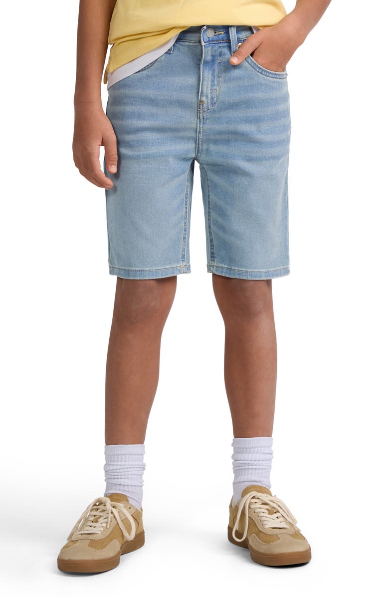Levi's <sup>®</sup> Kids' Performance Denim Shorts, Alternate, color, Bauhaus Blues