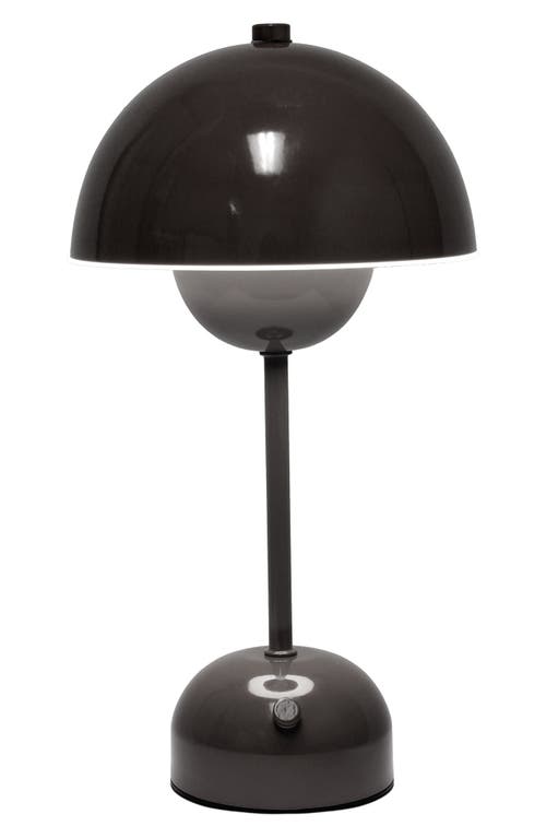 Lalia Home Touch Activated Wireless Lamp In Black