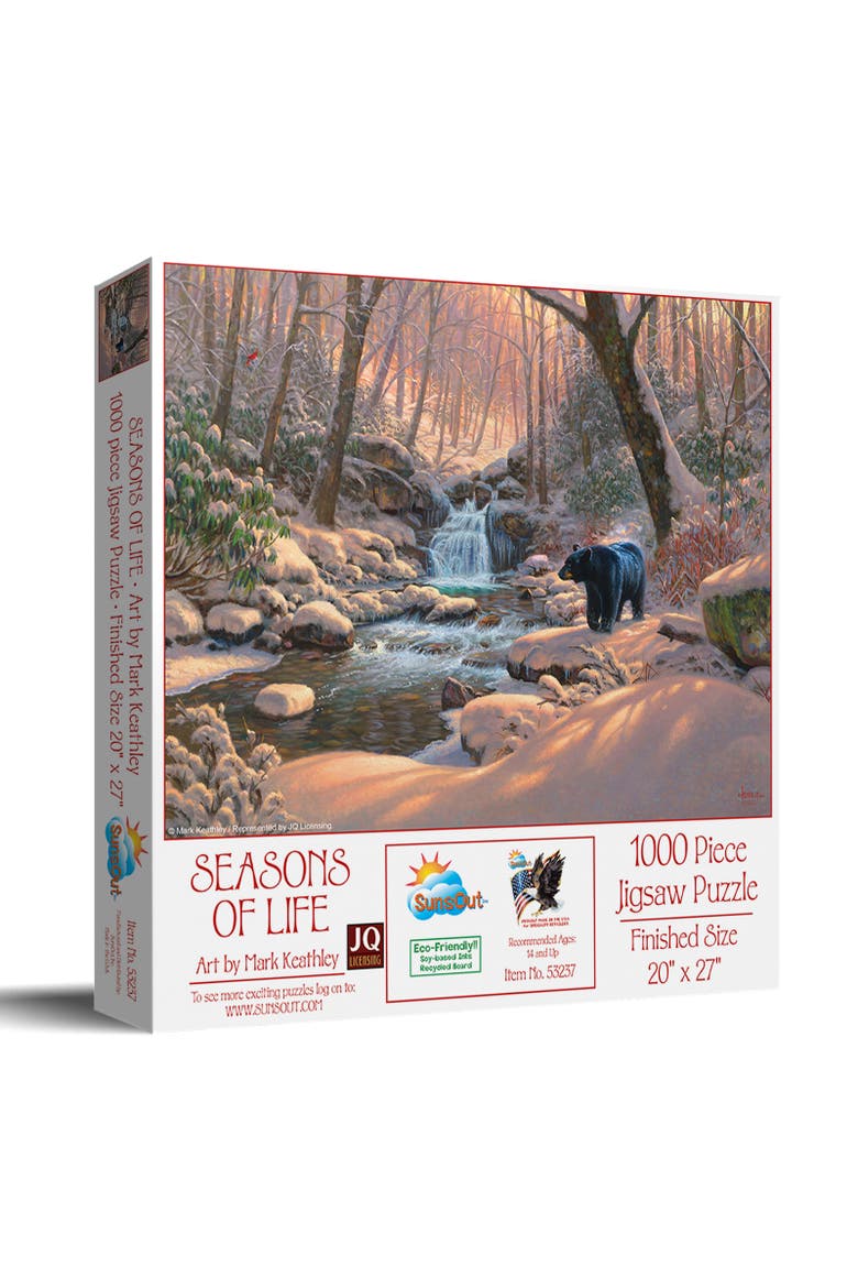 Seasons of Life 1000 piece Jigsaw Puzzle for Adults, Main, color, Multicolor