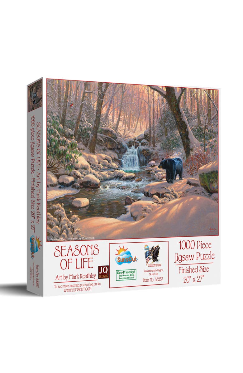 Sunsout Seasons of Life 1000 piece Jigsaw Puzzle for Adults, Main, color, Multicolor