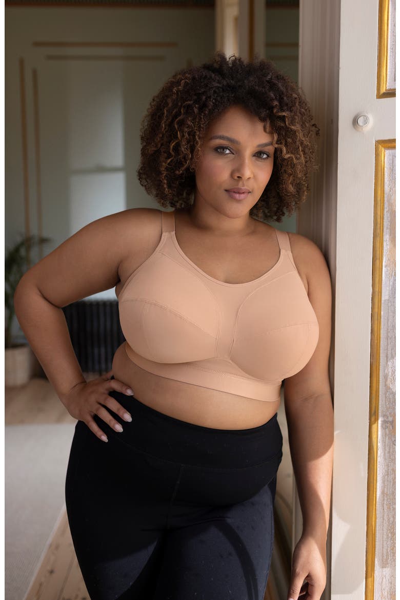 Katarina Wire Free Bra, Alternate, color, TUSCANY