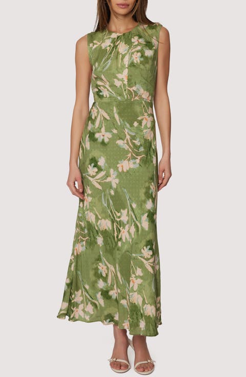 Serene Majesty Sleeveless Maxi Dress