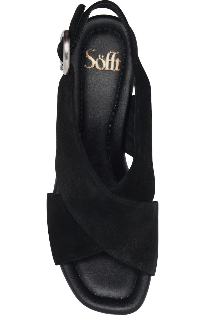 Söfft Isabeth Slingback Platform Wedge Sandal, Alternate, color,